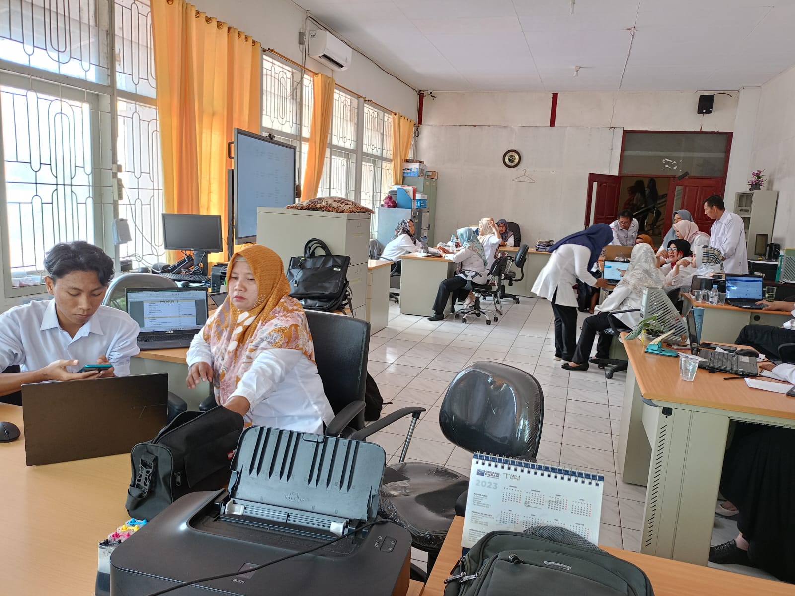 Bimbingan Penyelesaian ASKI Kota Bengkulu di Dinas Perpustakaan dan Kearsipan Provinsi Bengkulu